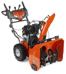 best snow blower reviews - husqvarna st224 24 inch 208cc two stage electric start snowthrower