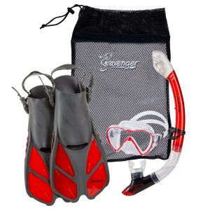 Best Snorkeling Set Review - Seavenger Adult and Junior Diving Snorkel Set