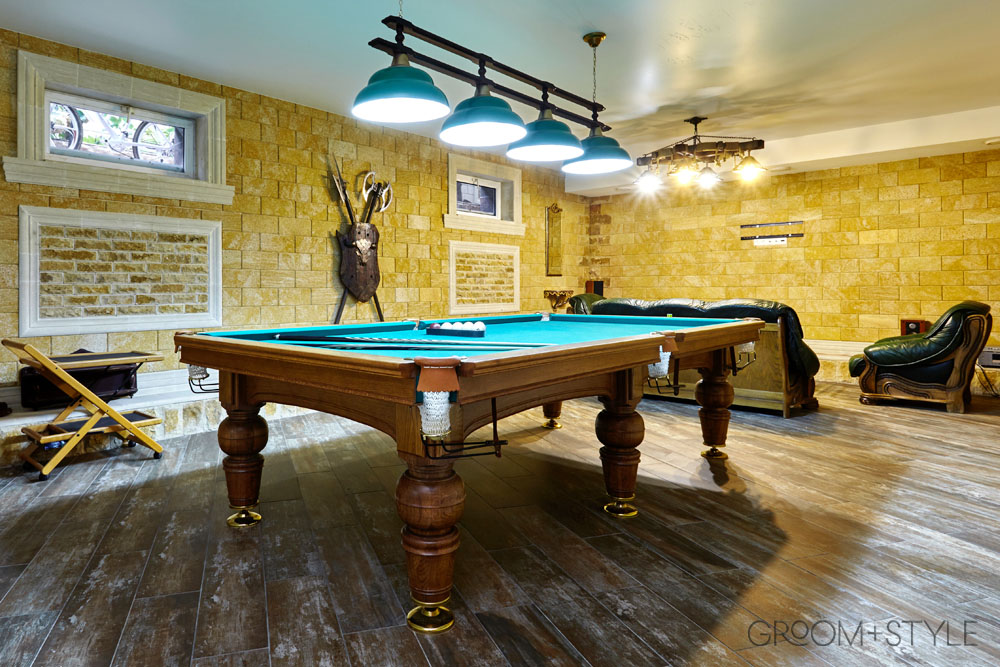 building your ideal man cave basement