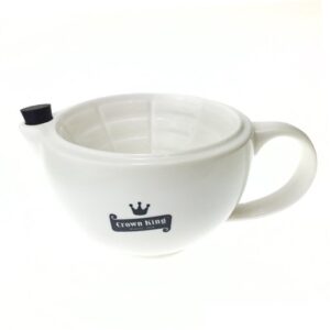 Crown King Porcelain Shave Scuttle