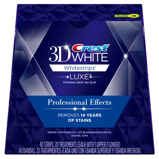 best teeth whitening kit - Crest 3D White Professional Effects Whitestrips Teeth Whitening Kit