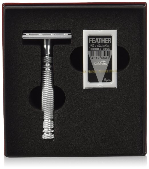 best safety razor - Seki Edge Feather All Stainless Steel Double Edge Safety Razor