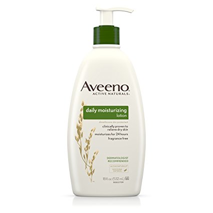 natural mens skin care - Aveeno Daily Moisturizing Cream