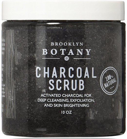 natural mens skin care - Charcoal Body Scrub