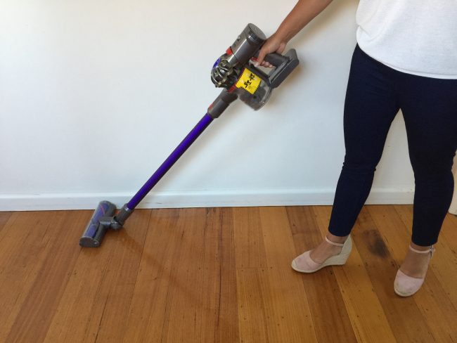 Dyson V6 Cord Free Vacuum - from side