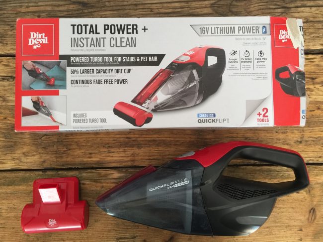 Dirt Devil BD30025B Quick Flip - best handheld vacuum