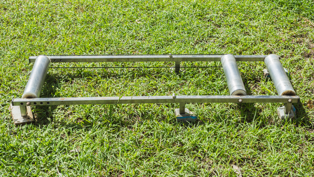 well used bike rollers