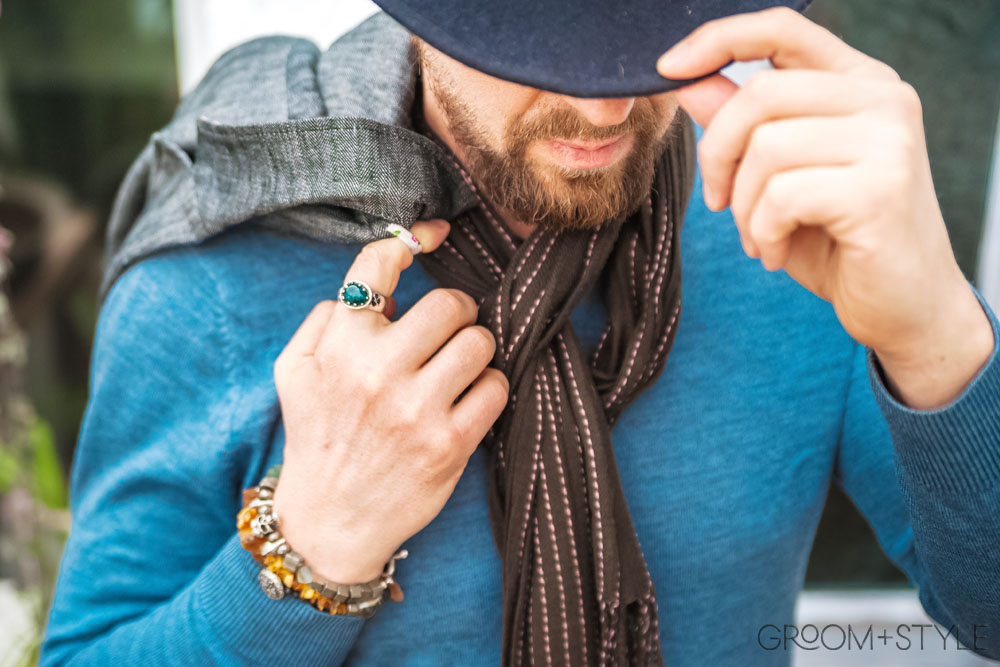 choosing and styling the right scarf mens