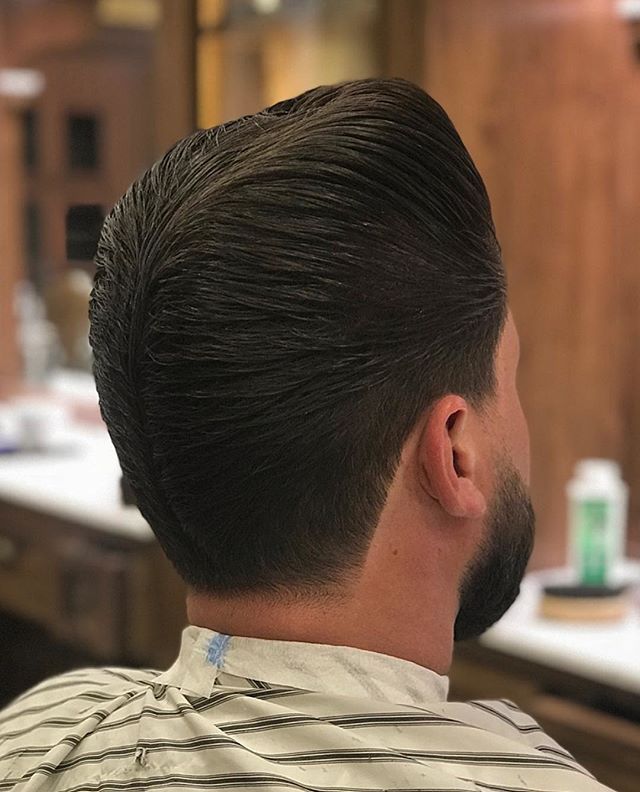 Retro Ducktail Hairstyle